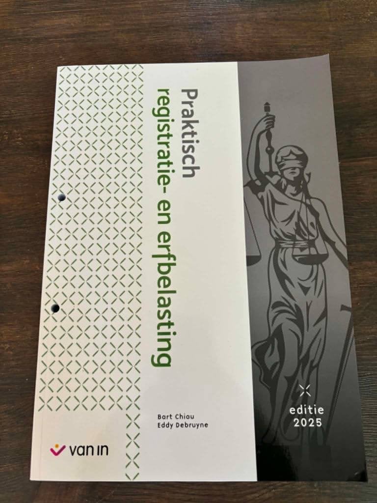 Praktisch registratie- en erfrecht, Ophalen of Verzenden, Nieuw, Bart Chiau en Eddy Debruyne