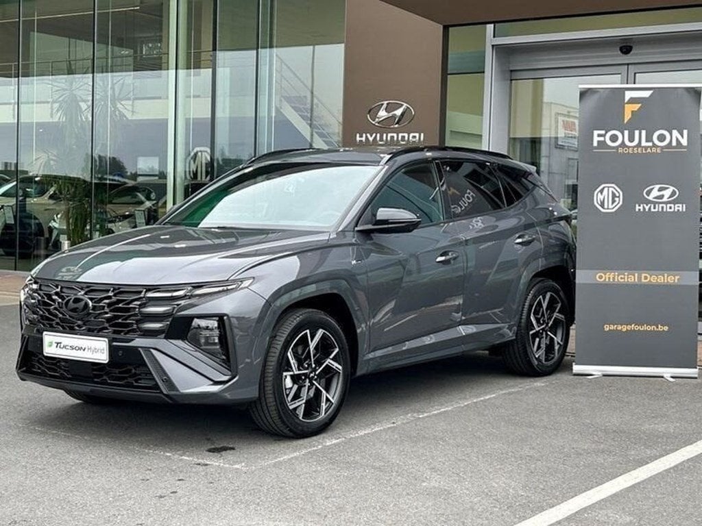 Hyundai Tucson 1.6T-GDI HYBRID Feel N-Line | STOCKDEAL, Argent ou Gris, Achat, Euro 6, Noir