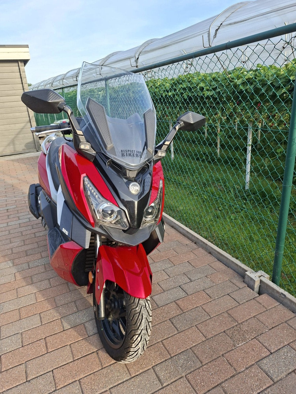 Cruisym 125, Ophalen