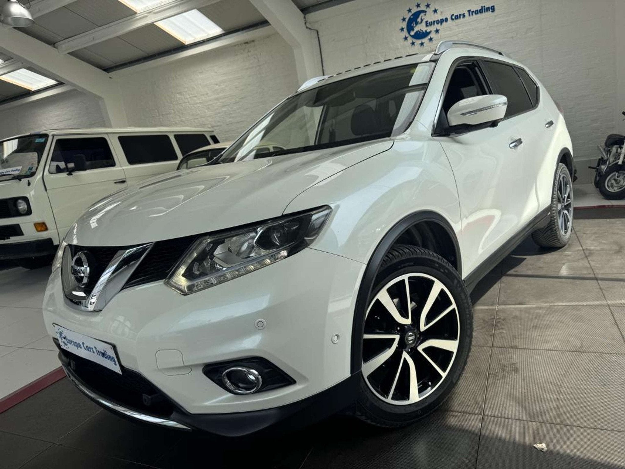 Nissan X-Trail 1.6DCI 130CH TEKNA 101.527KM T.O CUIR GPS CAM, Gebruikt, Zwart, Parkeersensor, Leder