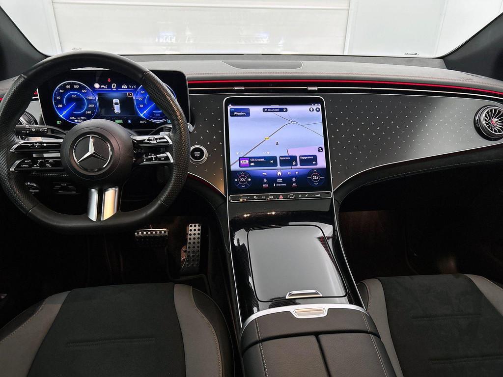 Mercedes-Benz EQE-Klasse 350 4MATIC SUV AMG Line Night Pack, Auto's, Automaat, 4 deurs, Stof, Euro 6