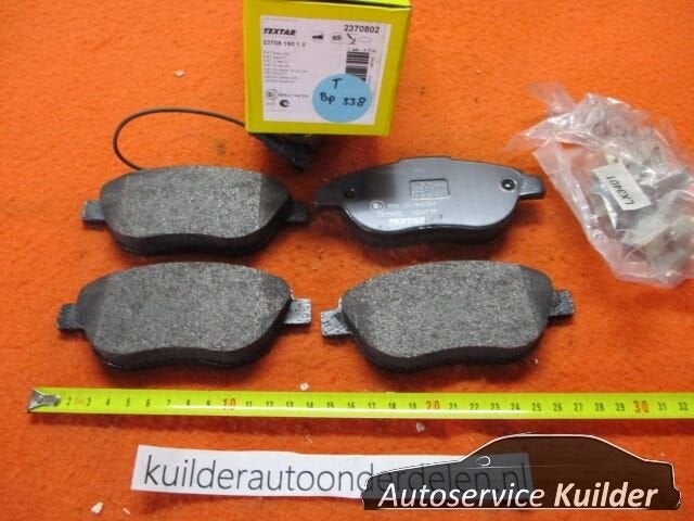 Remblokken voorzijde Fiat Bravo II Doblo Multipla Textar 237, Neuf, -, Fiat, -