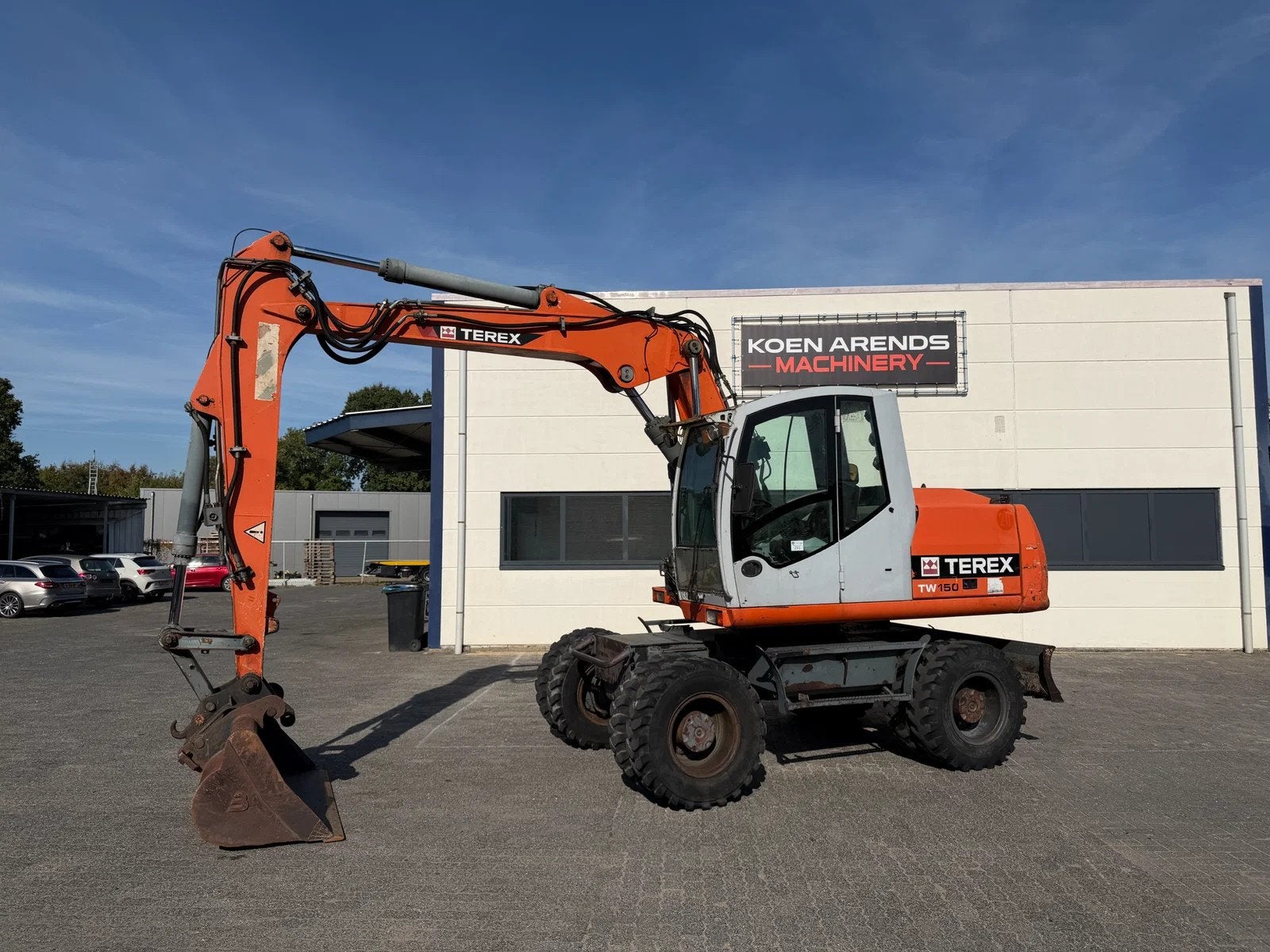 Terex TW150 / Atlas TW 150 Mobiele kraan / Graafmachine, Zakelijke goederen, Terex, Nvt, NL, Graafmachine