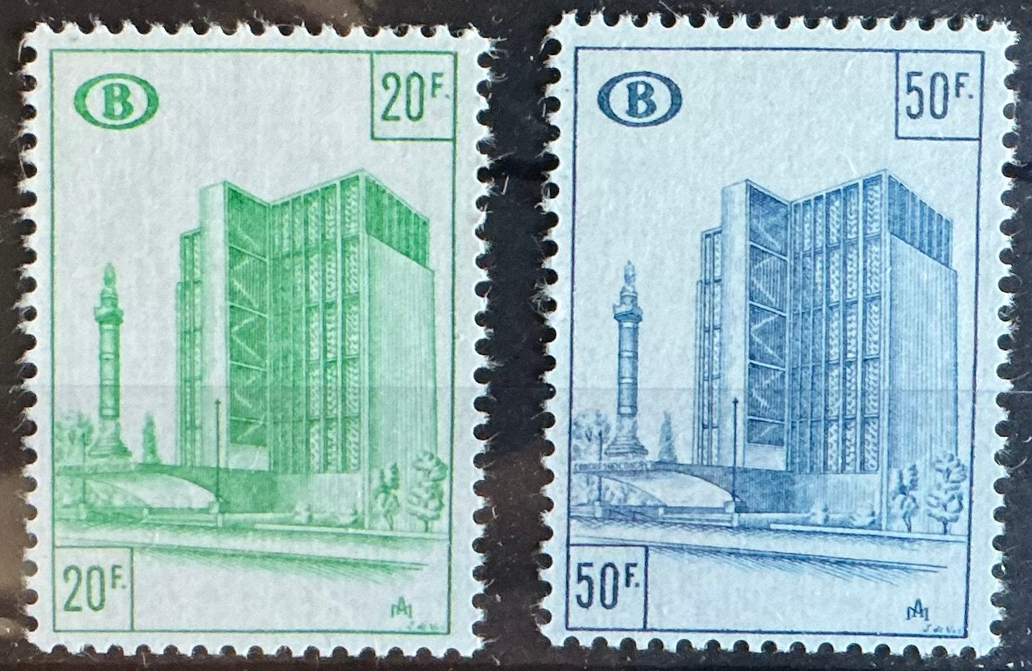 LOT 850. COB: TR426/27. TIMBRES TAXES. MNH., Neuf, Enlèvement ou Envoi, Non oblitéré, Trains
