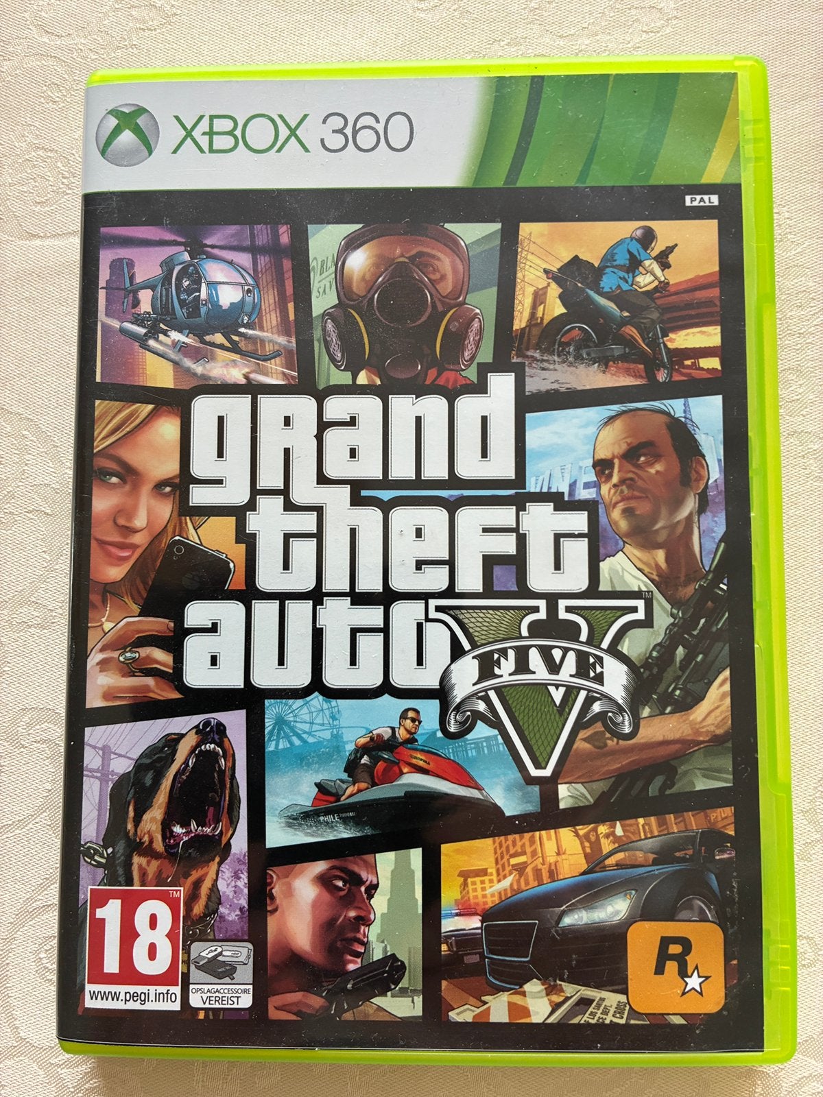 Xbox 360 game : grand theft auto V, Ophalen of Verzenden, Zo goed als nieuw, Vanaf 18 jaar