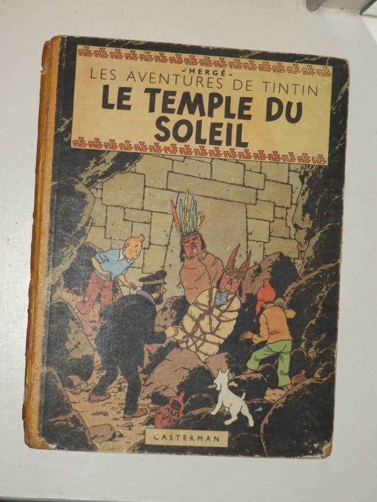 bd de TINTIN en EO : Le Temple du Soleil, Une BD, Enlèvement ou Envoi, Utilisé, HERGE