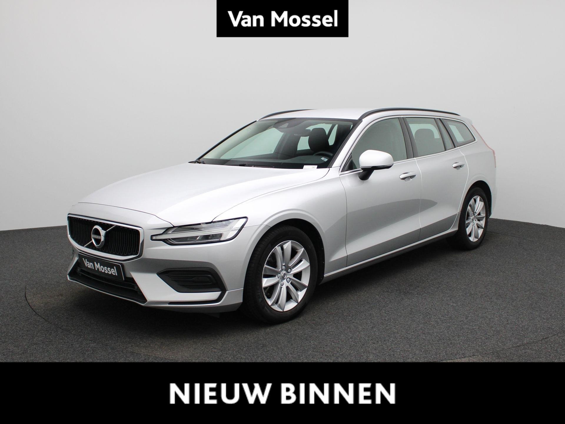 Volvo V60 B3 Geartronic Momentum Pro (automatique), 144 g/km, Argent ou Gris, 1800 kg, Euro 6