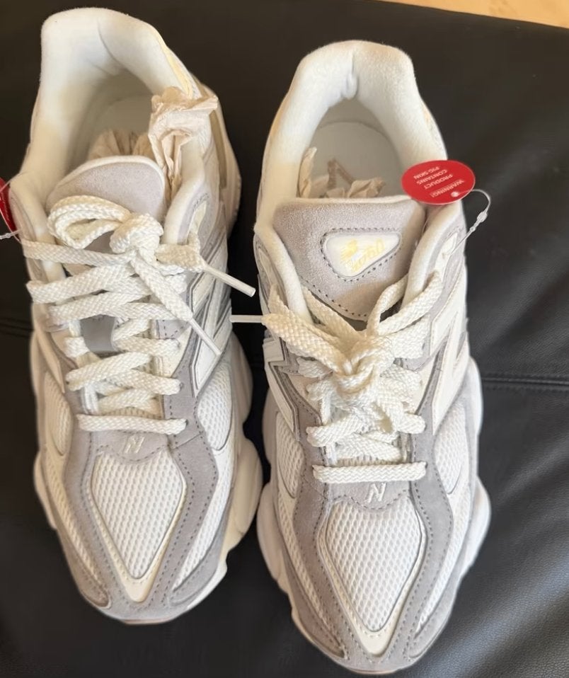New Balance 9060 Sneakers - White/Grey, Kleding | Heren, Schoenen, Verzenden, Nieuw, Sneakers, Wit