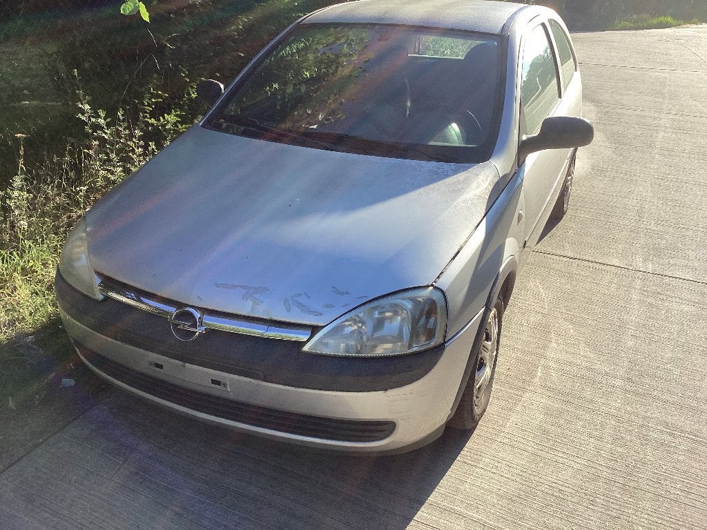 Opel Corsa 1,2 benzine, Auto's, Voorwielaandrijving, Stof, 4 cilinders, Zilver of Grijs