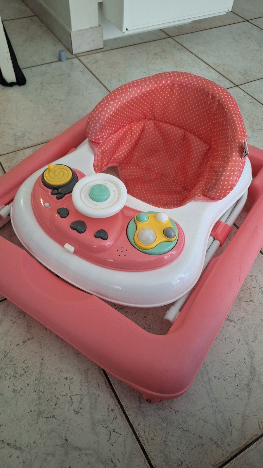 Pink Babywalker — Bon état, Enlèvement, Avec lumière