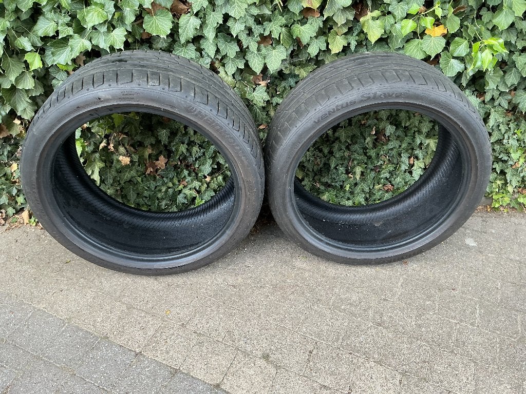2 zomerbanden Hankook Ventus S1 evo 255/35R19 96Y, Autos : Pièces & Accessoires, 255 mm, Véhicule de tourisme, Pneus été, Pneu(s)