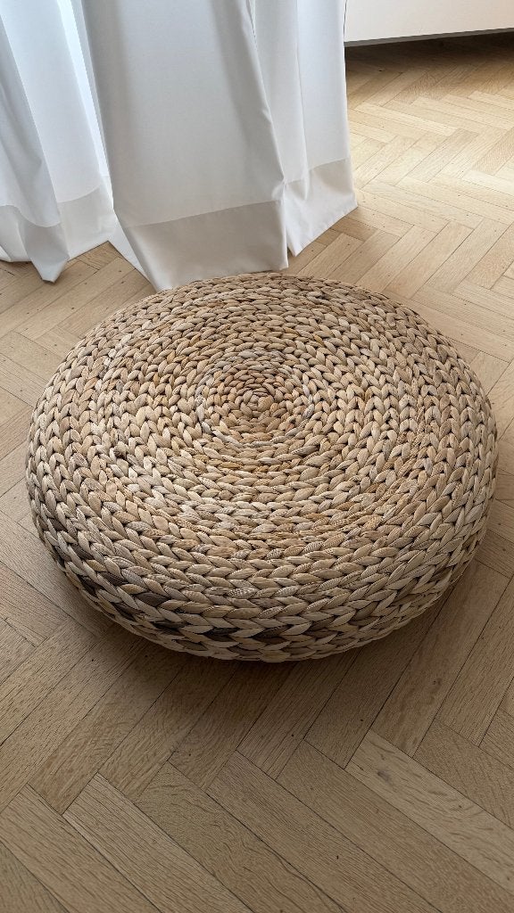 poef/voetenbank ALSEDA IKEA, Ophalen, Overige materialen, Zo goed als nieuw, 50 tot 75 cm