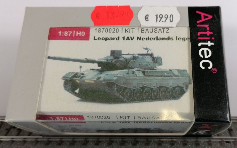 Kit de montage Artitec 1870020 char Leopard 1/87, Hobby & Loisirs créatifs, Neuf, Autres marques, 1:50 ou moins, Tank