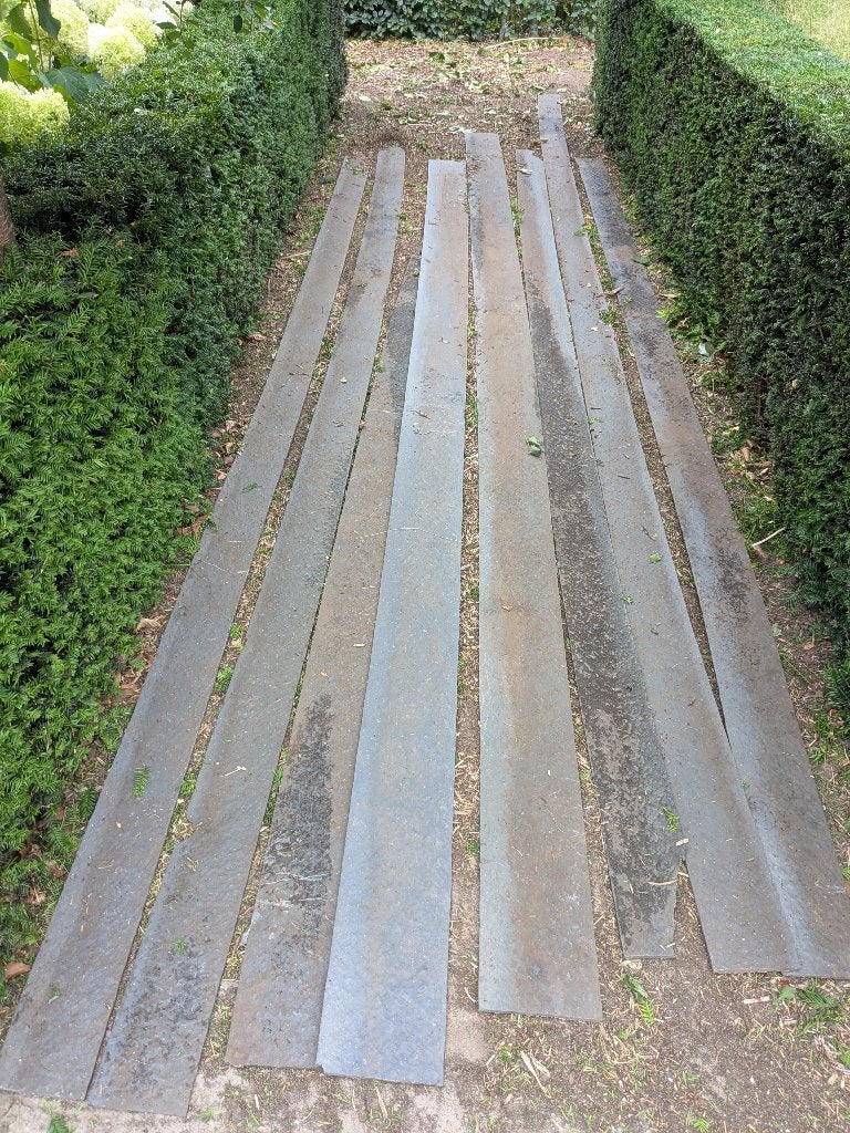 lot ecomat borderrand plantenvak border, Tuin en Terras, Bielzen en Borduren, Ophalen, Gebruikt, Border