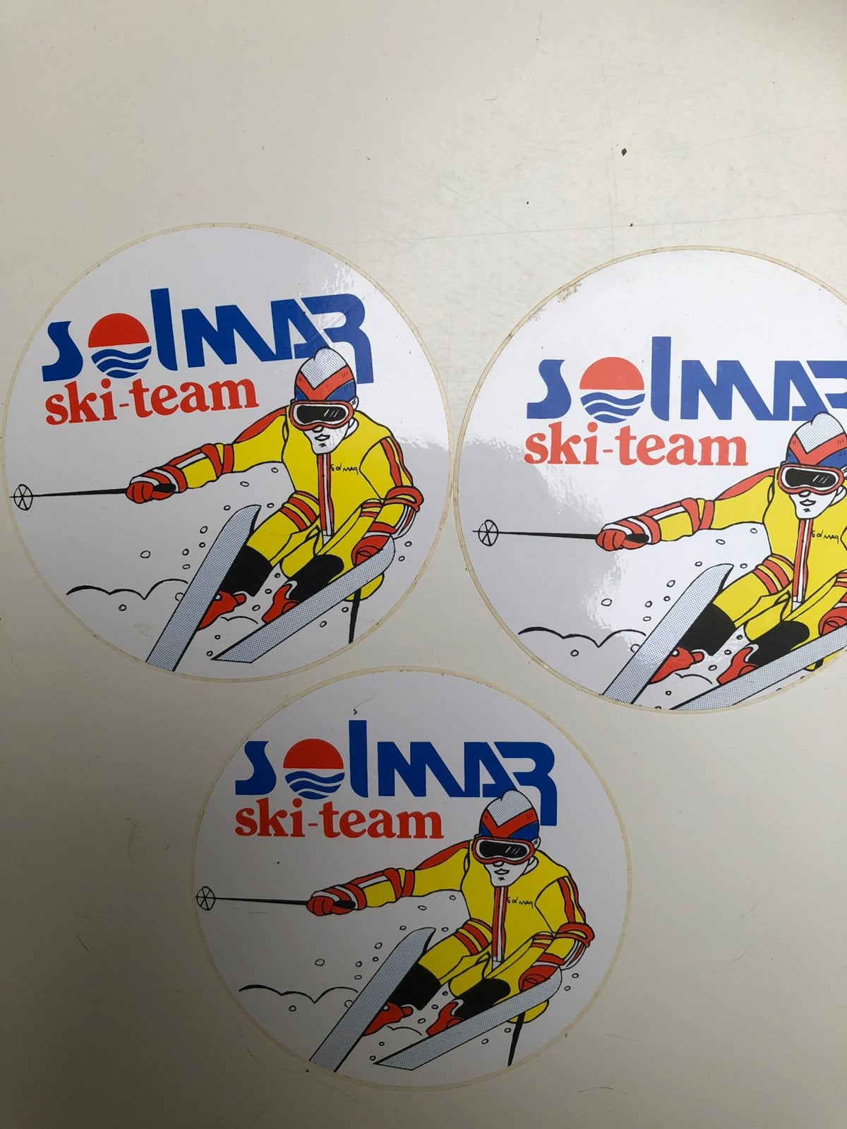 Sticker ski Solmar, Ophalen of Verzenden, Nieuw, Sport