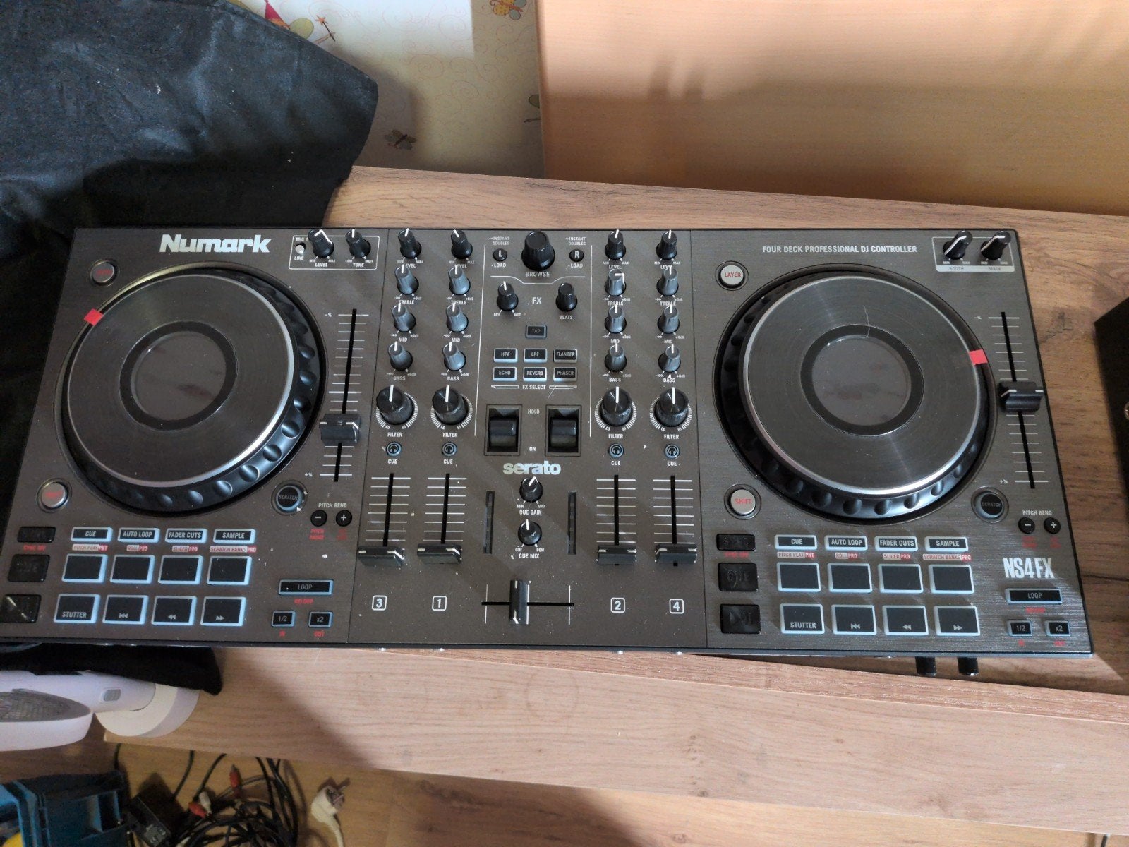 numark ns4 fx, Muziek en Instrumenten, Ophalen of Verzenden, Zo goed als nieuw, Dj-set, Numark