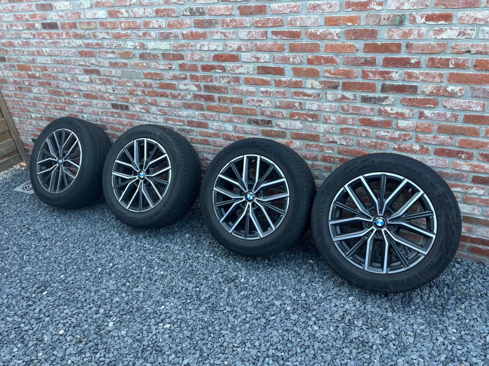Velgenset 18inch bmw X1u11 m pack, Auto-onderdelen, Ophalen, 18 inch, Gebruikt, Banden en Velgen