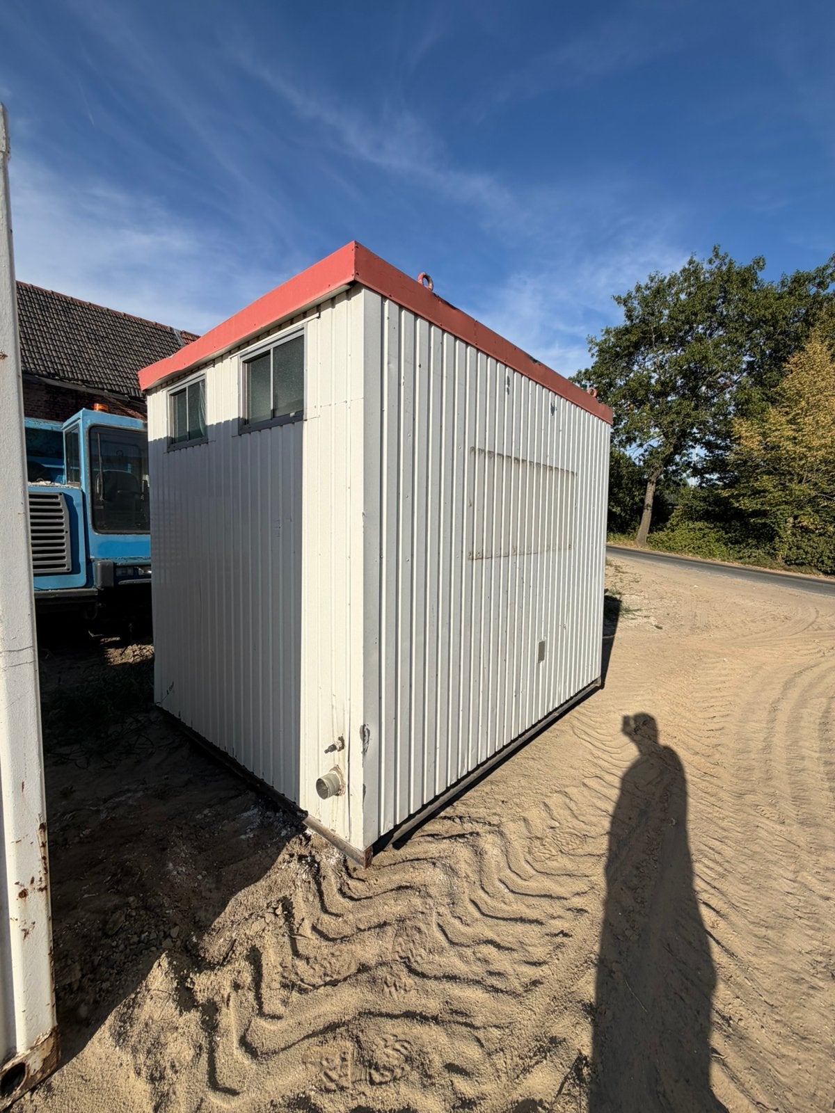 Wc container/ werf toilet, Enlèvement