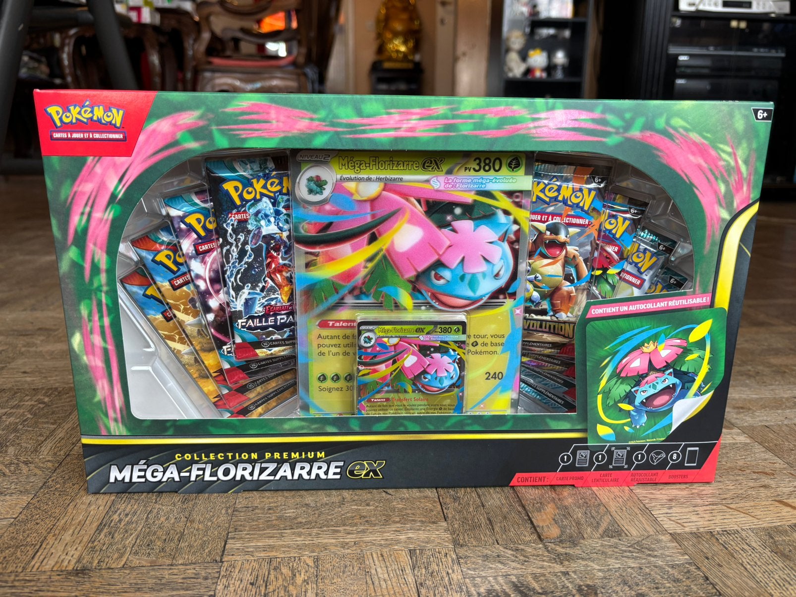 Pokemon coffret collection premium mega-florizarre Ex, Hobby & Loisirs créatifs, Enlèvement ou Envoi, Comme neuf