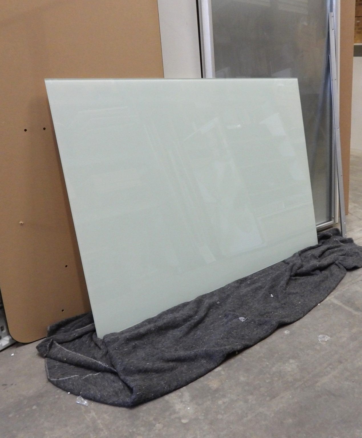 Lintex MOOD-GLASS Magnetic whiteboard  150x100cm, Ophalen, Mobiel, Zo goed als nieuw, Whiteboard
