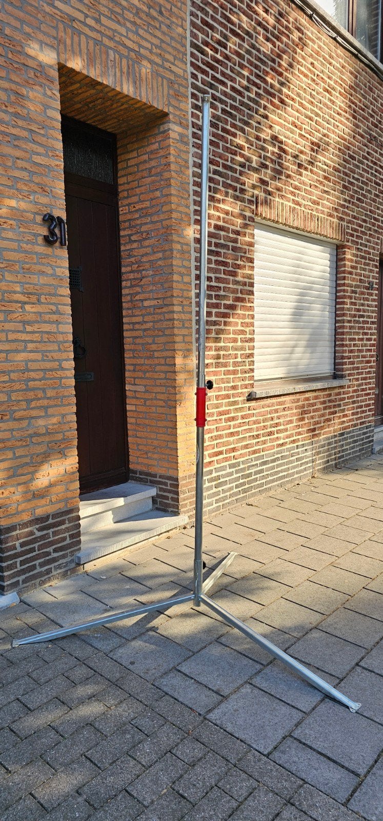 Support de jardin pour éclairage, etc. - robuste, Enlèvement, Comme neuf, Lampe