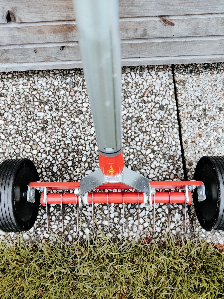 Verticuteerroller met steel, merk Wolfgarten, Enlèvement, Neuf, Wolf 🐺 garden