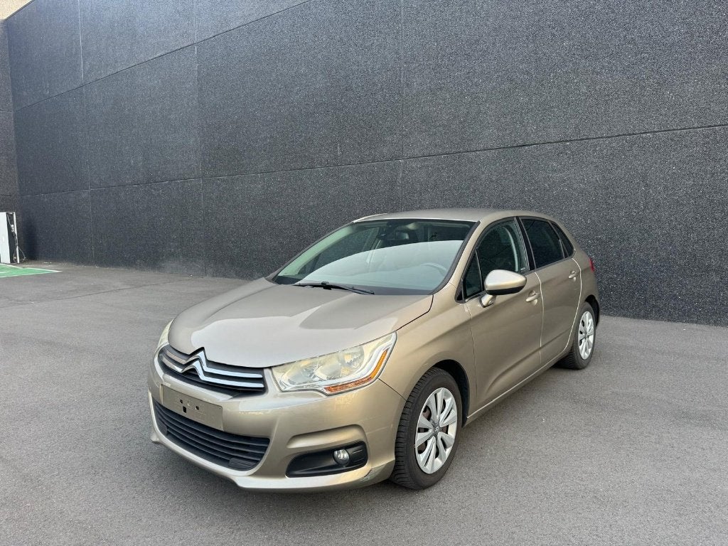 Citroën C4 1.6 HDi Exclusive, Voorwielaandrijving, Euro 5, Stof, Zwart