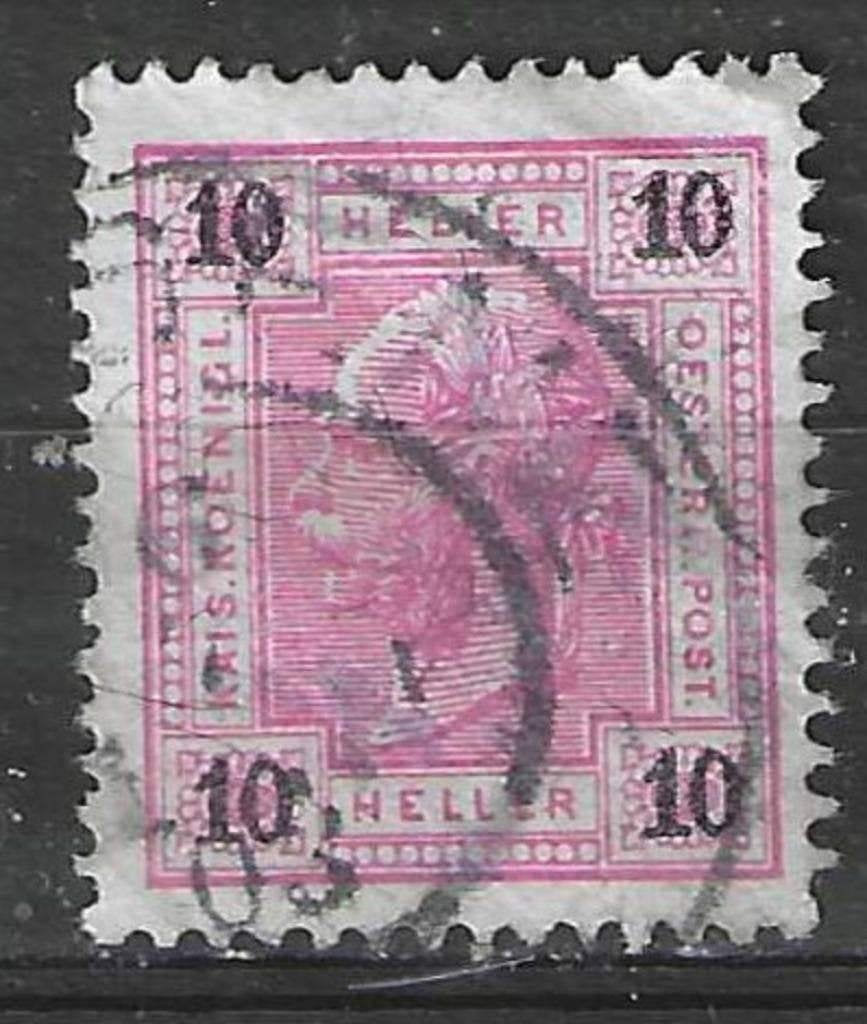 Autriche 1904 - Yvert 86 - Empereur François-Joseph (ST), Timbres & Monnaies, Timbres | Europe | Autriche, Envoi, Affranchi