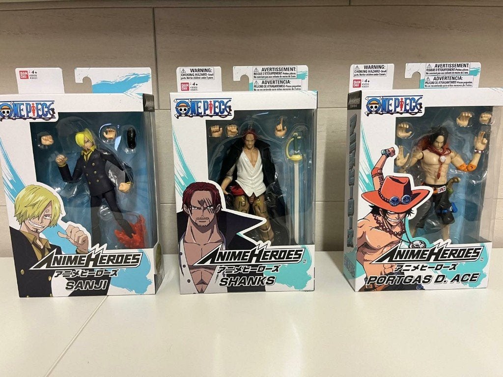 FIGURINES D'ACTION BANDAI EN UNE PIÈCE DE HÉROS D'ANIME, Collections, Enlèvement ou Envoi, Neuf