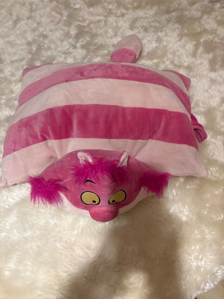 Coussin Disney décoration Alice au pays des merveilles Chat, Enlèvement, Comme neuf
