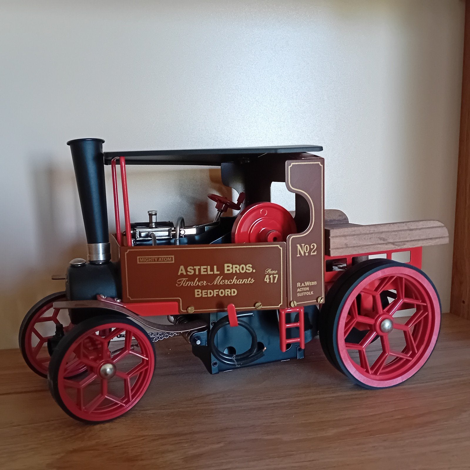 Wilesco 00310 camion, Ophalen