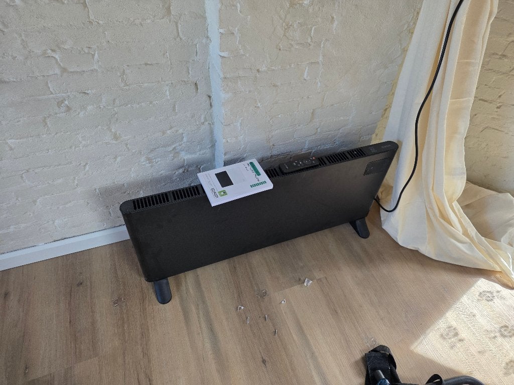 Eurom Alutherm 2500 Wifi Black Convectorkachel, Huis en Inrichting, Kachels, Ophalen, Overige soorten, Elektrisch, Zo goed als nieuw