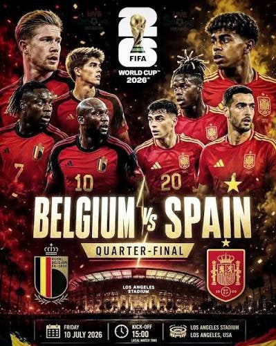 Belgique -Espagne fifa 2026 1ticket, Tickets en Kaartjes, Sport | Voetbal