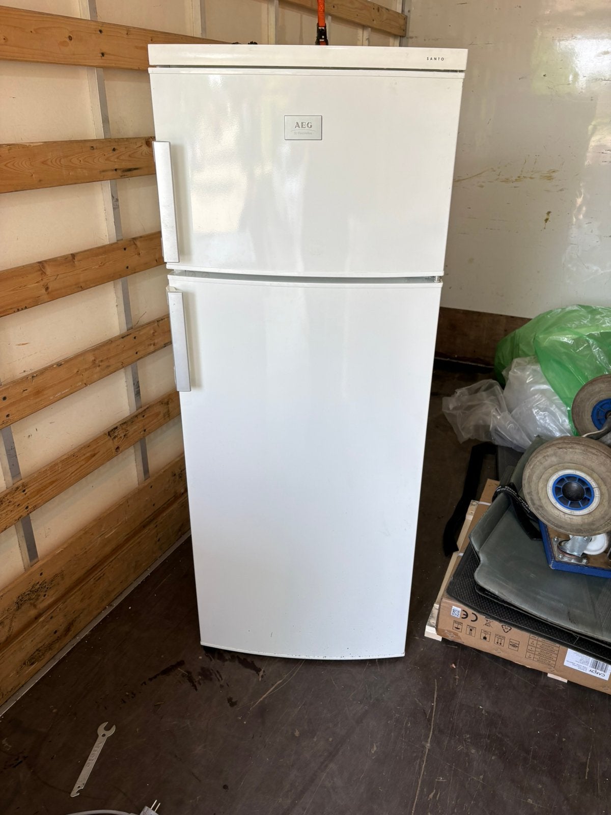 Frigo congelateur combi AEG, Enlèvement ou Envoi, Utilisé