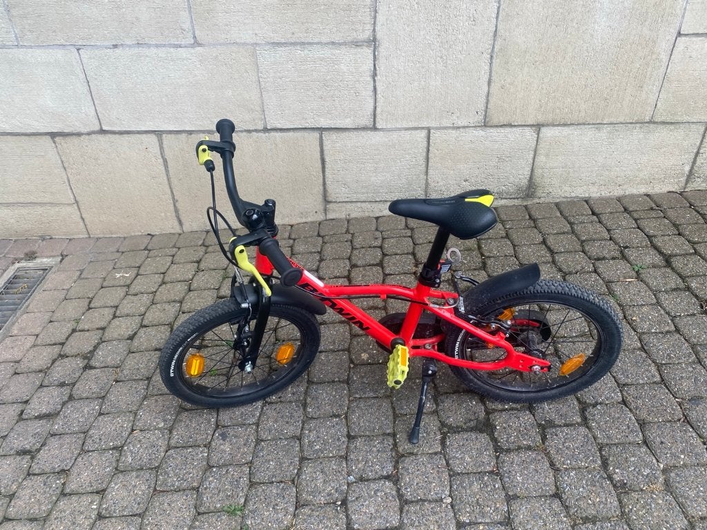Vélo enfant B’TWIN Racing 900 – 16 pouces – 4/6 ans, Vélos & Vélomoteurs, Frein sur jante, B'twin decathlon, 16 à 20 pouces, Enlèvement