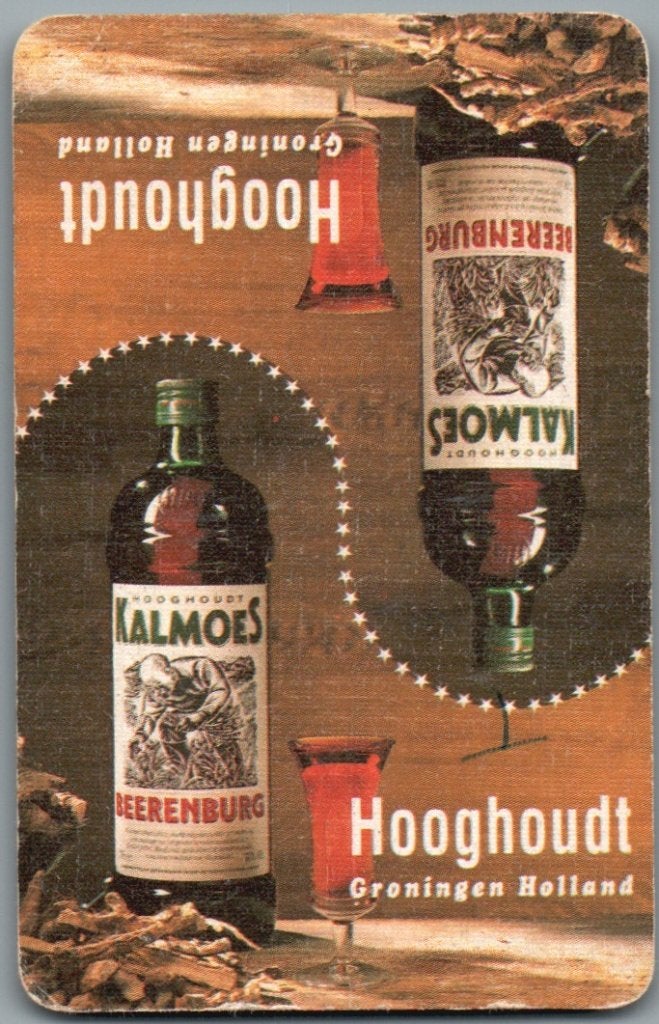 speelkaart - LK15582 - Hooghoudt, Verzamelen, Speelkaarten, Jokers en Kwartetten, Verzenden, Zo goed als nieuw, Speelkaart(en)