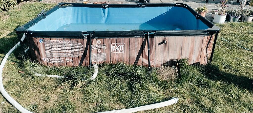 zwembad, Ophalen, Gebruikt, 200 tot 400 cm, Rechthoekig