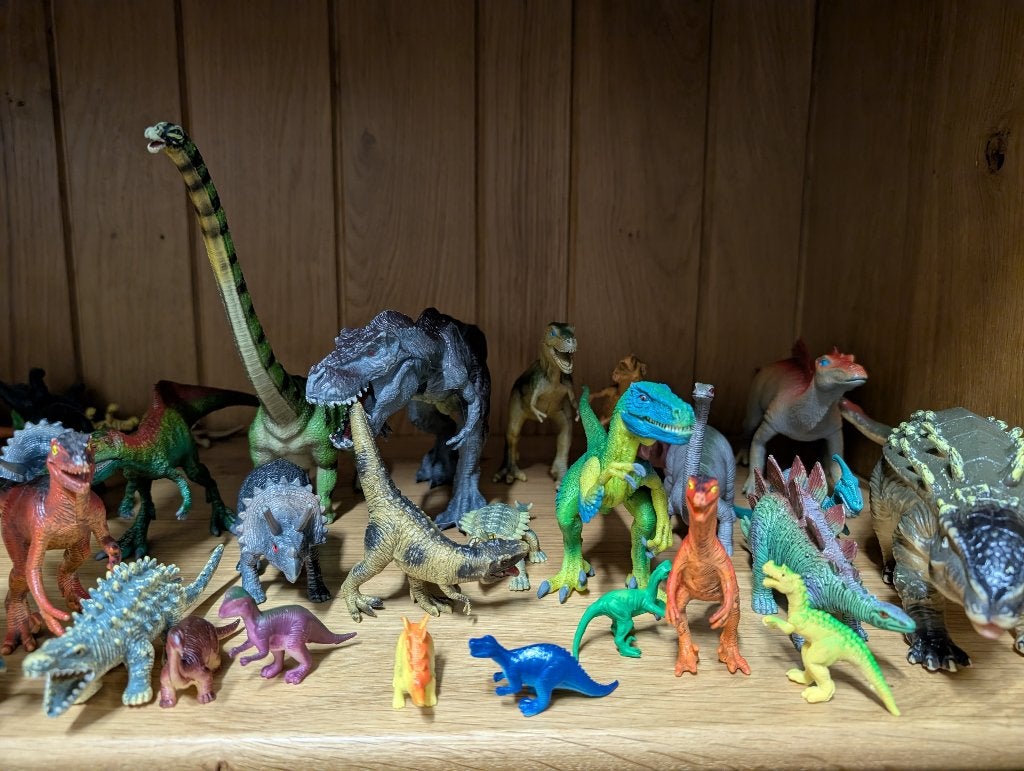Dino dinosaurus T-Rex Rino ..., Ophalen of Verzenden, Zo goed als nieuw