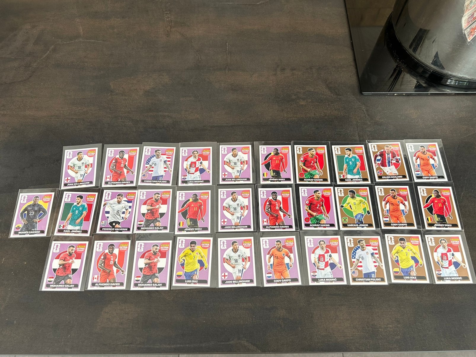 Lot panini extra stickers coupe du monde 2026 foot football, Enlèvement ou Envoi, Comme neuf