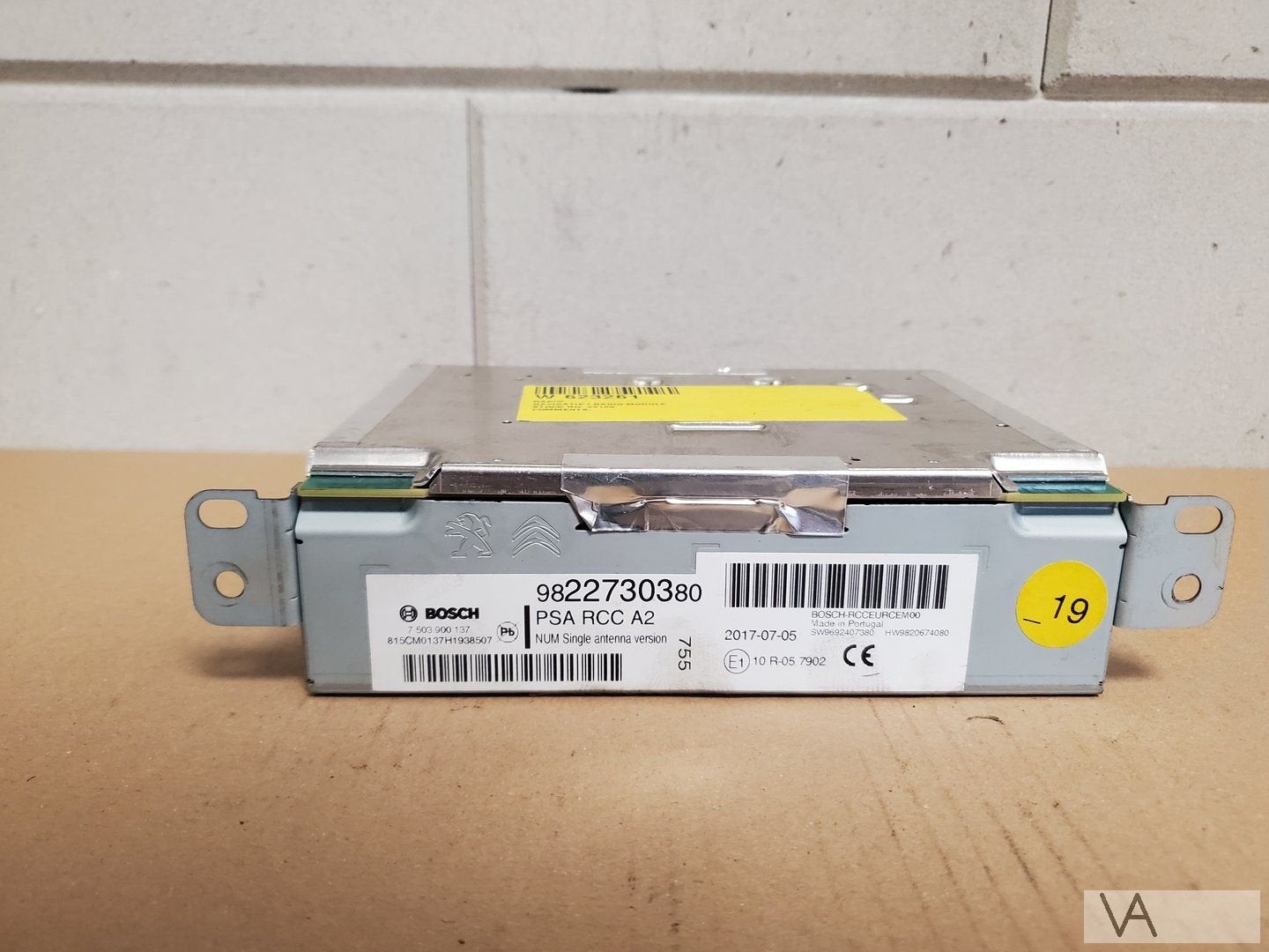 Peugeot 208 2008 Citroen C3 radio module 9822730380 17 - 19, Autos : Divers, Autoradios, Enlèvement ou Envoi, -, -, -
