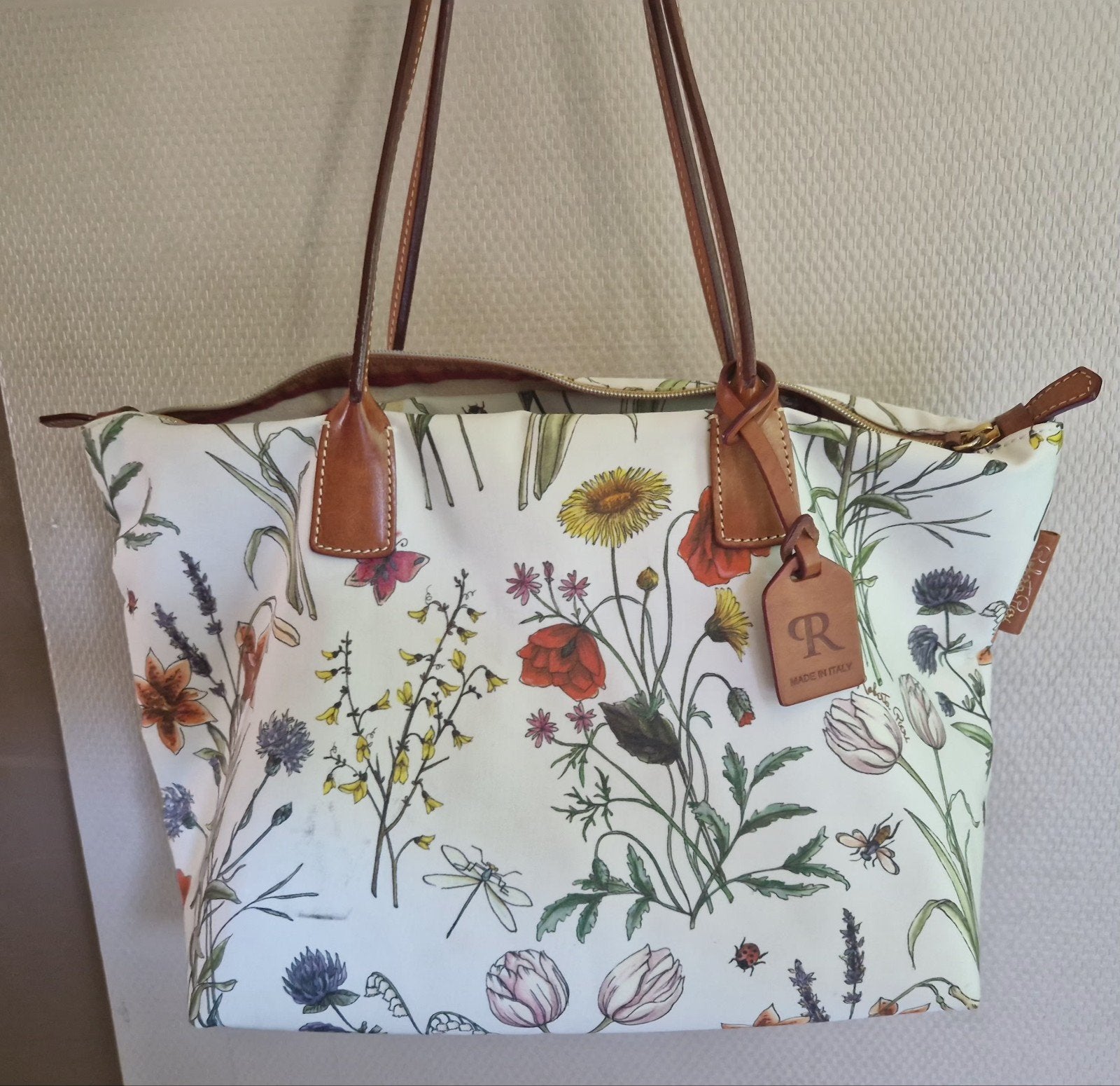 Handtas gemaakt in Italië, Roberta Pieri, authentiek, Ophalen of Verzenden, Gebruikt, Accessoires
