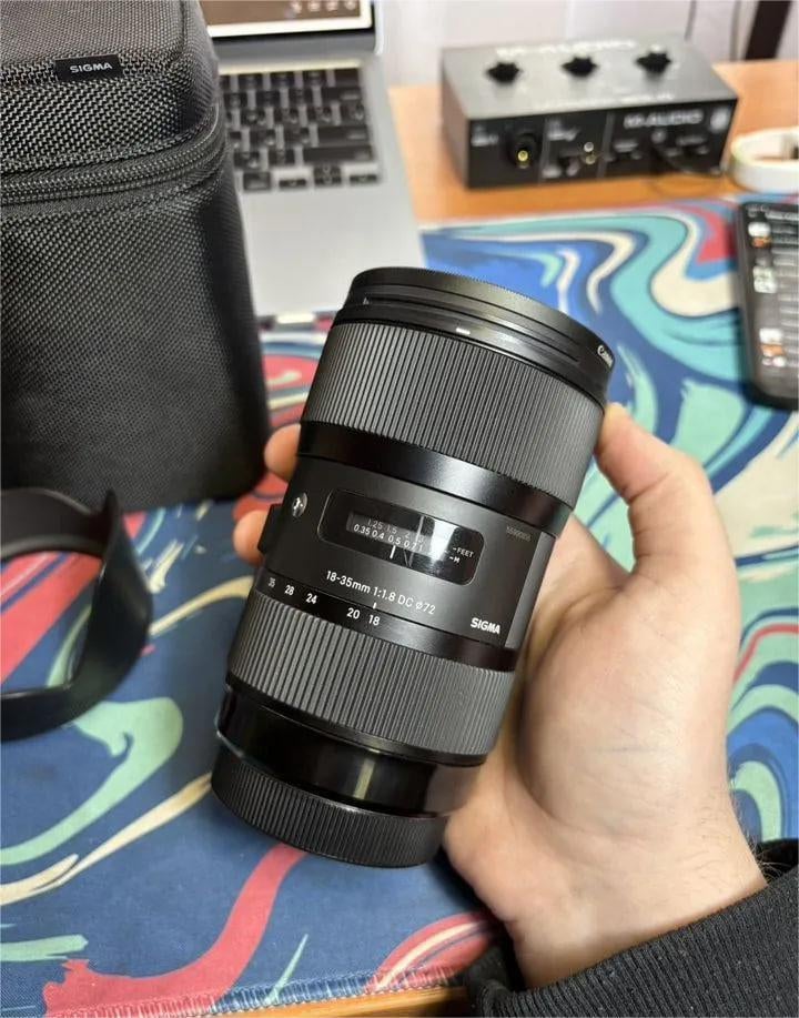 Sigma 18-35mm f/1.8 DC HSM Art Canon EF-S, Audio, Tv en Foto, Foto | Lenzen en Objectieven, Ophalen of Verzenden, Zo goed als nieuw