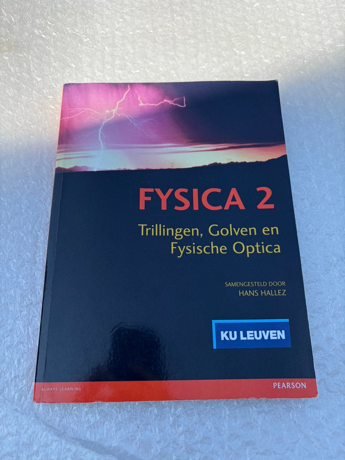 Boek Fysica 2 KU Leuven, Boeken, Ophalen of Verzenden, Gelezen