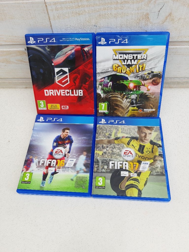Lot de 4 jeux PS4, Consoles de jeu & Jeux vidéo, Jeux | Sony PlayStation 4, Envoi, Comme neuf, Sport