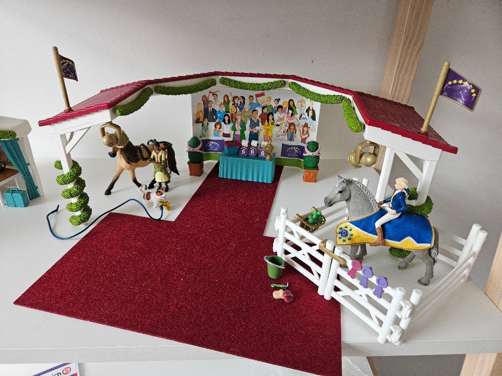 Schleich grote paardenshow, Verzamelen, Speelgoed, Ophalen, Zo goed als nieuw