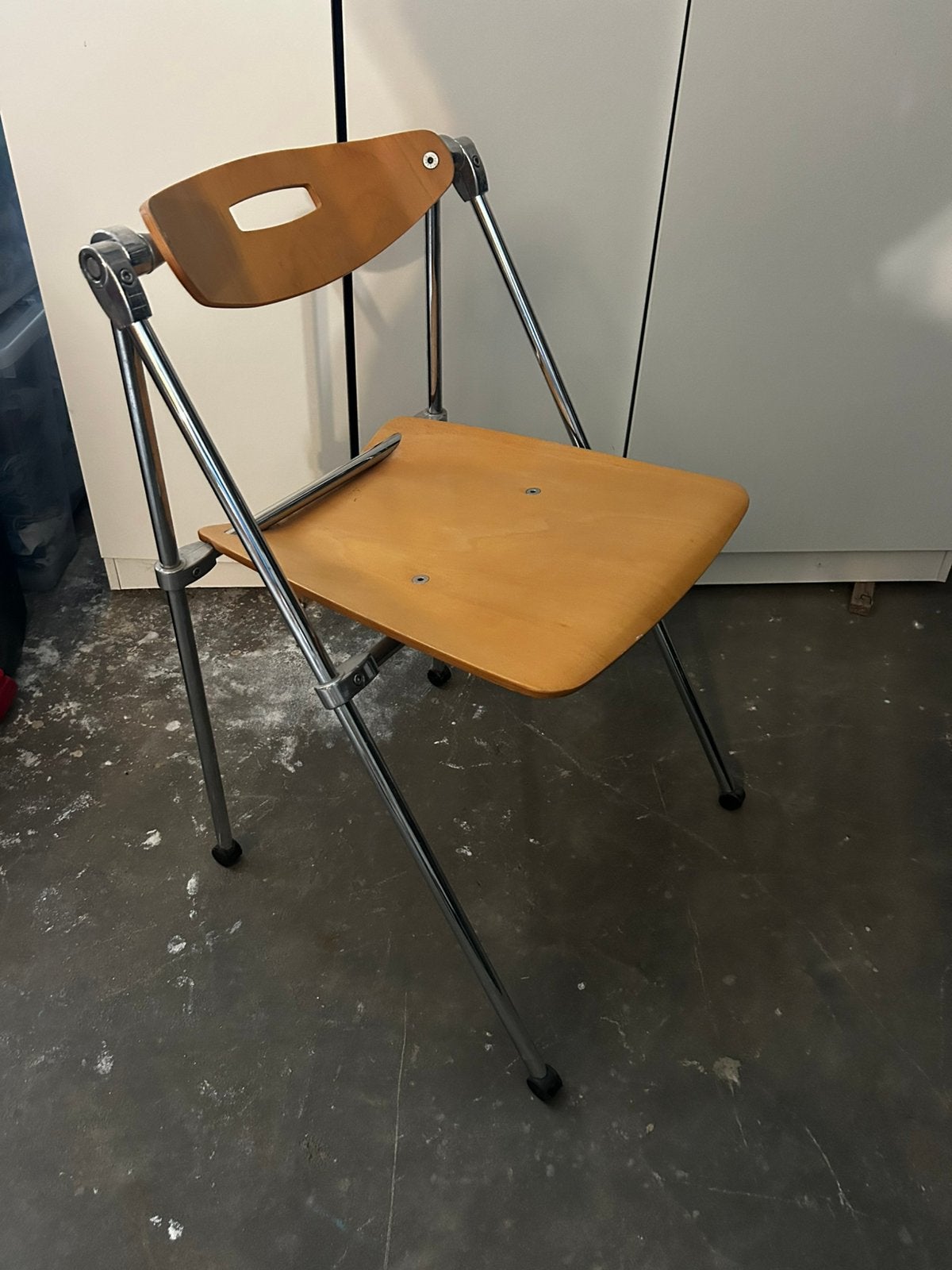 Chaise design, Maison & Meubles, Chaises, Enlèvement, Comme neuf, Bois