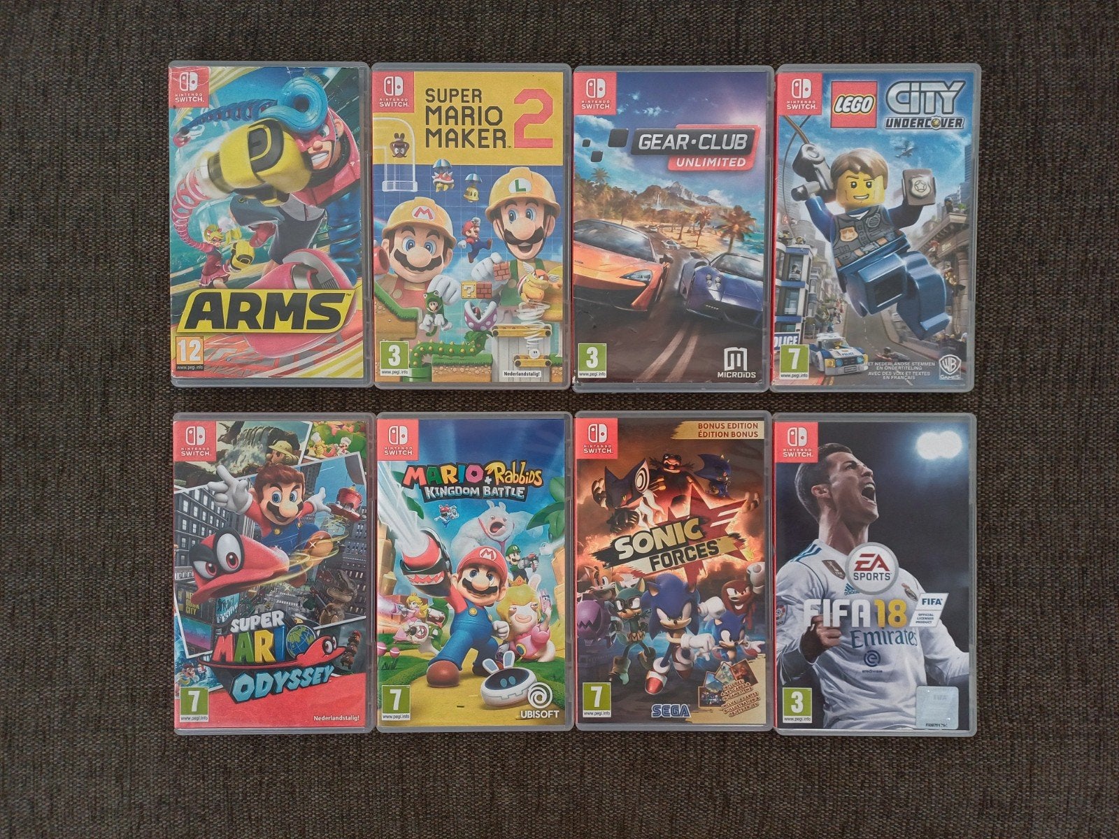 Nintendo games, Enlèvement ou Envoi