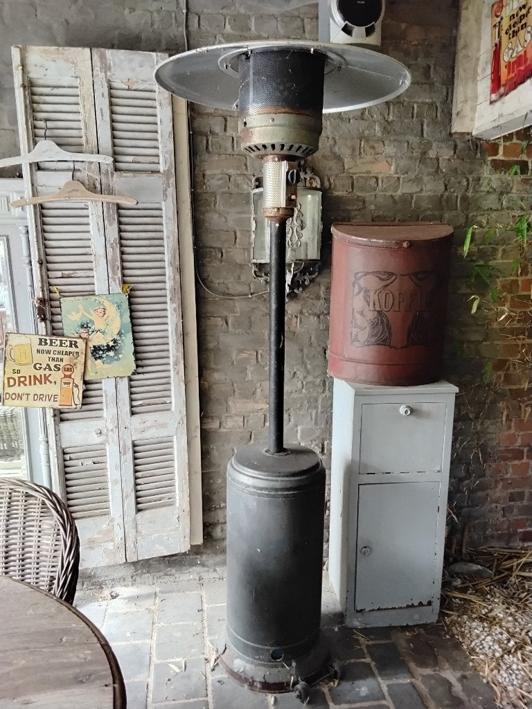 chauffage de terrasse, Enlèvement