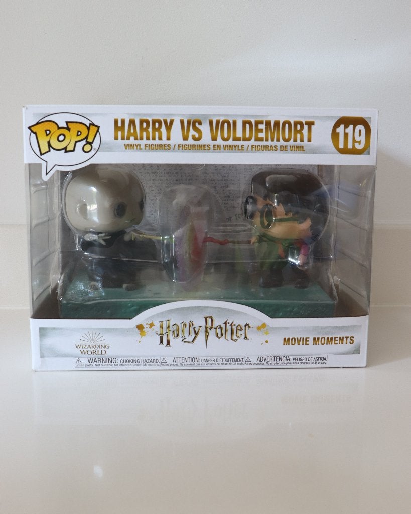 Harry Potter Funko Pop n 119 — Harry contre Voldemort, Enlèvement ou Envoi, Comme neuf, Figurine