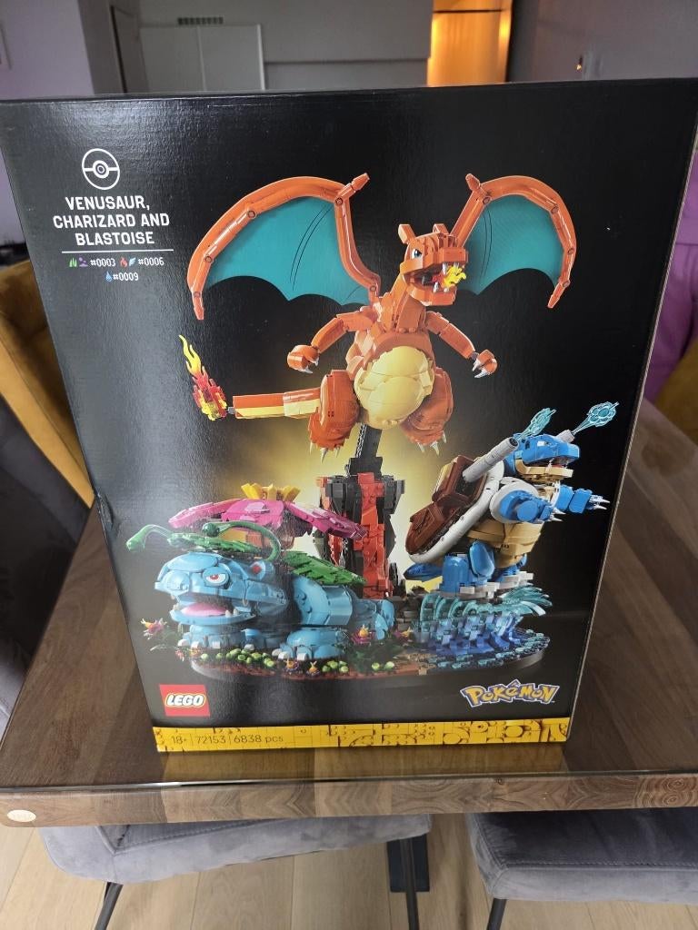 Lego Pokemon Venusaur, Charizard & Blastoise (Sealed), Ophalen, Nieuw, Complete set, Lego